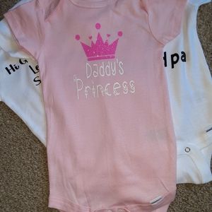 Custom Baby Girl Onsie